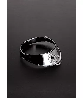 Locking Mens Collar with Ring 135 Inches