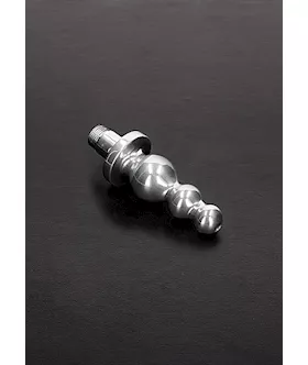 Revers Triple Ripple Enema Nozzle Silver