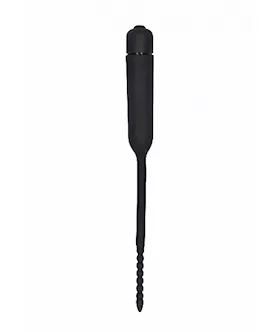 Vibrating Bullet Plug With Beaded Tip
