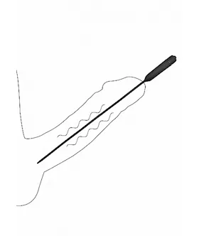 Vibrating Bullet Plug Extra Long