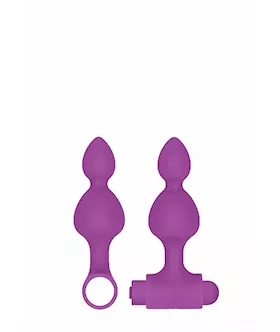 Silicone Usb- Rechargeable Anal Set