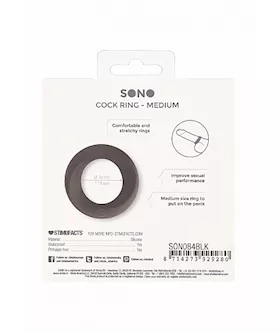 No. 84- Cock Ring Medium Black