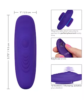 Lock-n-play Remote Pulsating Panty Teaser