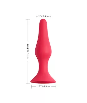 Share Satisfaction Small Silicone Butt Plug