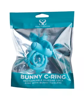 Share Satisfaction Vibrating Rabbit Ring
