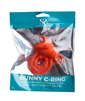 Share Satisfaction Vibrating Rabbit Ring