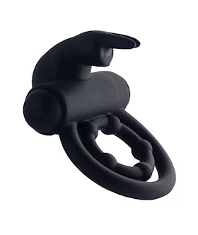 Share Satisfaction Vibrating Rabbit Ring