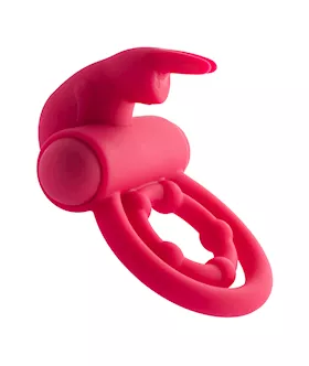 Share Satisfaction Vibrating Rabbit Ring
