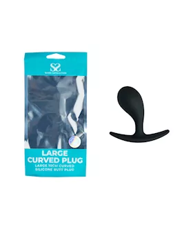 Share Satisfaction Large Curved Plug