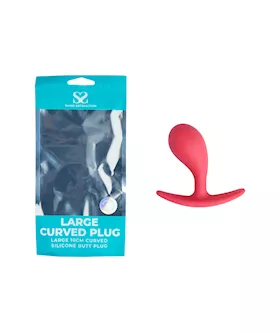 Share Satisfaction Large Curved Plug