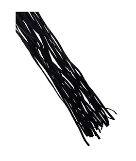 Bound X Suede Flogger With Stitching Detail