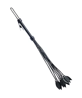Bound X Leather Leaf Tip Cat O Nine Tails