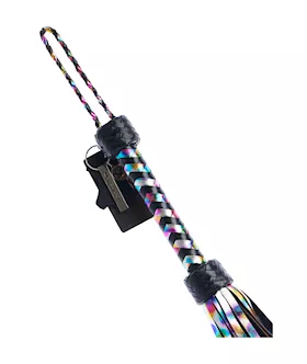Bound X Rainbow Suede Flogger