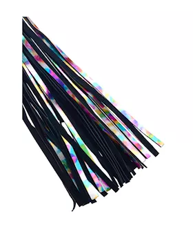 Bound X Rainbow Suede Flogger