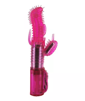 Illuminating Tingle Top Rabbit Vibe Pink