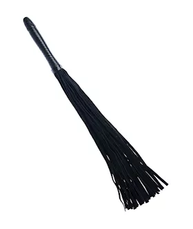 Bound X Suede Flogger with Tapered Handle