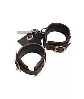 Bound X Calfskin Ankle Cuffs