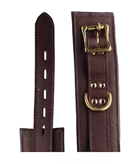 Bound X Calfskin Cuffs And Collar Set