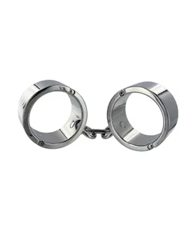 Chrome Wrist Shackles Small Medium