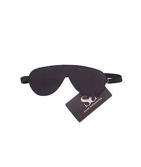 Bound X Black Leather Blindfold