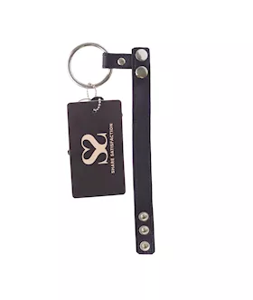 Bound X Leather Ball Strap And Cock Ring