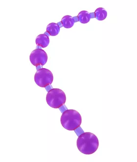 Thai Jelly Anal Beads Purple