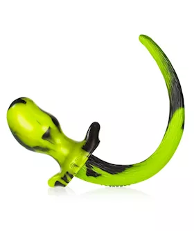 Puppy Tail Buttplug - Pug - 3.25 Inch