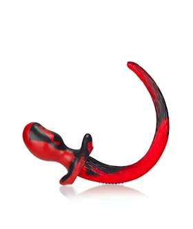 Puppy Tail Buttplug - Pug - 3.25 Inch
