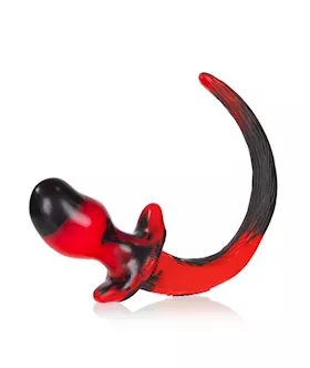 Puppy Tail Buttplug - Pug - 3.25 Inch