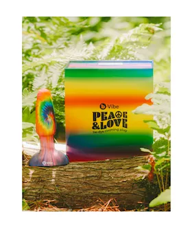 Peace And Love Tie-dye Rimming Plug 