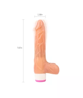 Luv Pleaser Vibrator - 7.9 Inch