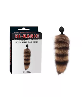 Foxy Anal Tail Plug - 13.3 Inch