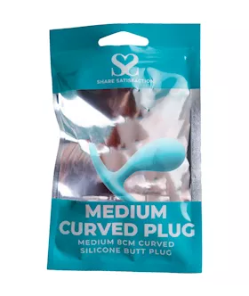 Share Satisfaction Medium Curved Plug