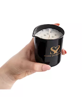 Share Satisfaction Massage Candle - Vanilla