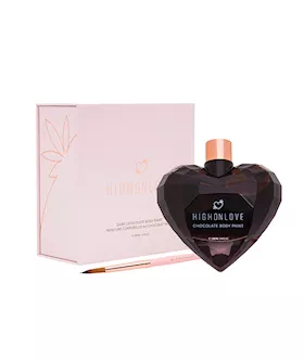 Highonlove Dark Chocolate Body Paint - 100ml