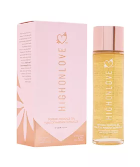 Highonlove Massage Oil - Decadent White Chocolate - 120ml