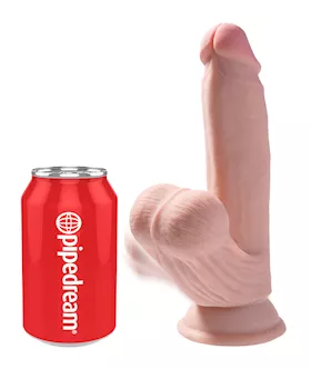 King Cock Triple Density Cock With Swinging Balls