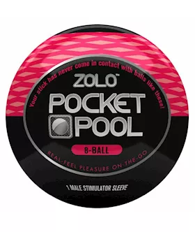 ZOLO POCKET POOL 8 BALL Masturbator