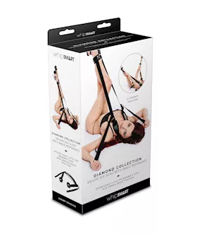 Diamond Collection Deluxe Sex Sling With Ankle Restraints