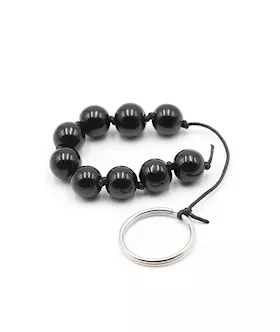 Free Form Glass Anal Beads