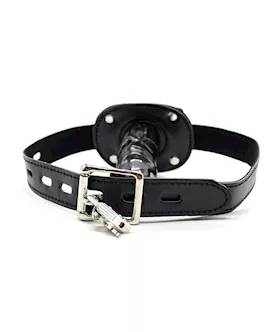 Short Penis Gag with Lock