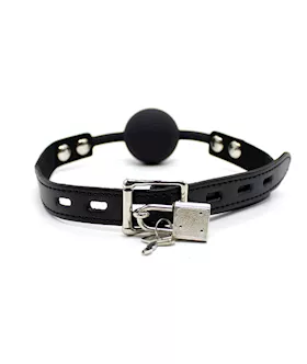 The Classic Ball Gag With Lock
