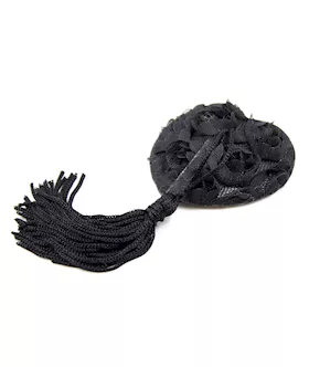 Rose Heart Nipple Tassels