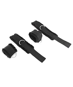Fluffy Cuffs Bed Restraints