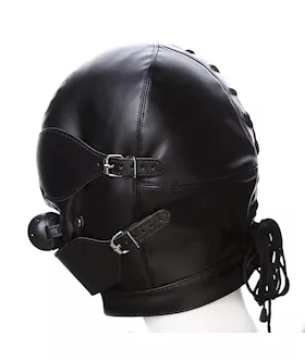 Domination Ball Gag Hood