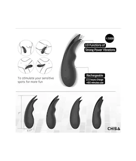 Amore Curved Dual Tip Vibrator