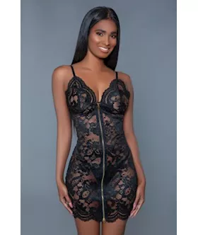 Blaire Lace Dress With Zipper