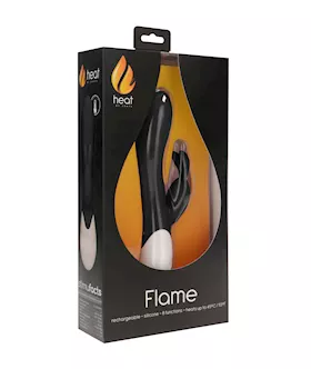 Flame - Rechargeable Heating G-spot Rabbit Vibrator  