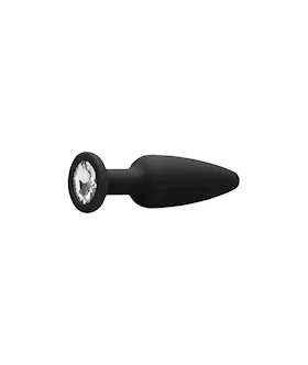 Cone-shaped Diamond Butt Plug - 4 Inch