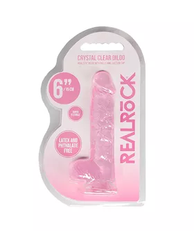 Realistic Dildo With Balls - 6 Inch